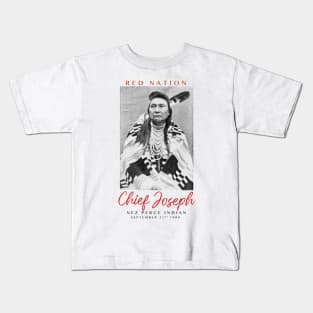 Red Nation Collection Chief Joseph Kids T-Shirt